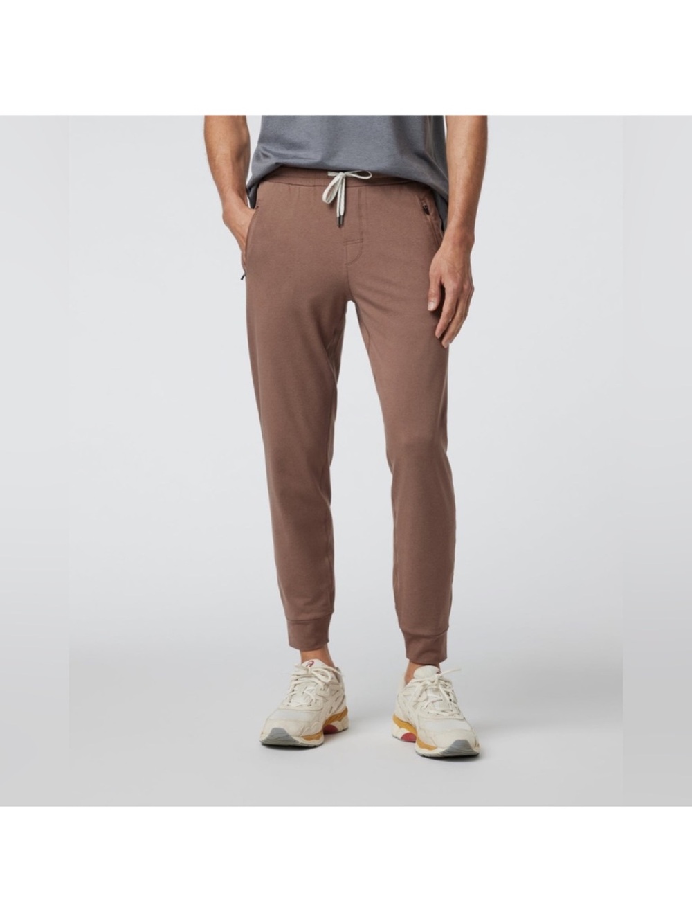 Vuori Ponto Performance Brown Joggers Size XS